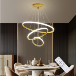 نجفه ليد 3 دور ريموت كنترول شمبين