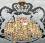 نجفه شجره كريستال استراس مستورده