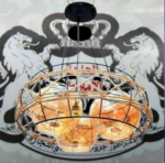 نجف ثلاثي مدور مودرن