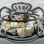 نجفه ثلاثي مودرن اسمر